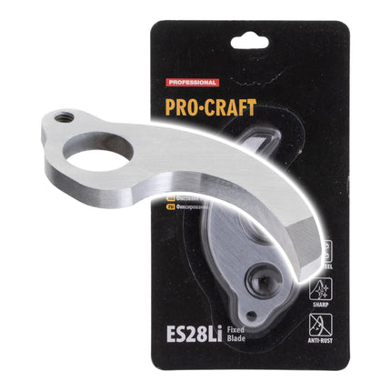 Procraft ES28Li Fixed Blade Ersatz Unterklinge fuer Akku Astschere ES28Li 0 - toolbrothers