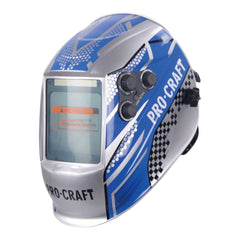 Procraft SHP100 90 Automatik Schweisshelm fuer MMA MIG MAG FLUX WIG TIG PAW Plasma Brennschneiden blitzschnelle Selbstverdunkelung klare Sicht zuverlaessiger Augenschutz leicht komfortabel 0 - toolbrothers