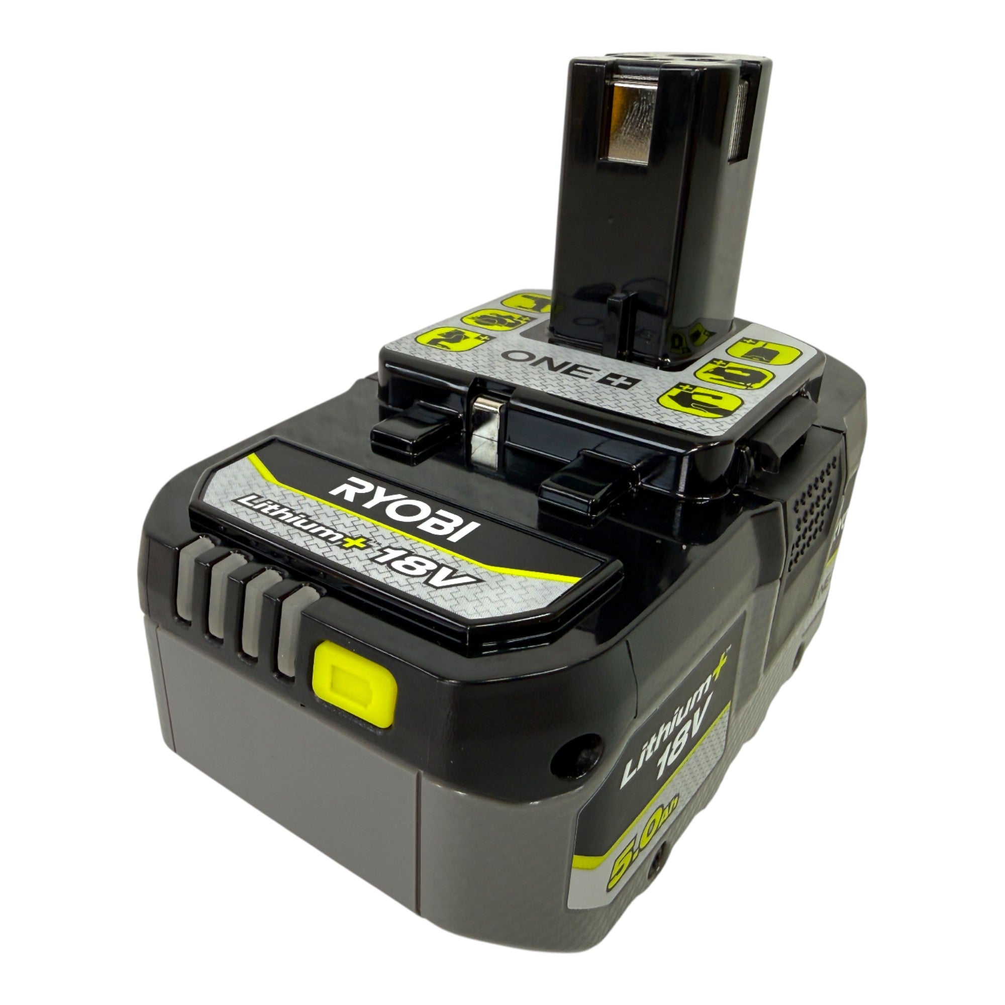 RYOBI RB1850X Akku 18 V 5 0 Ah 5000 mAh Li Ion ONE 5133005287 mit Ladestandanzeige 3 - toolbrothers
