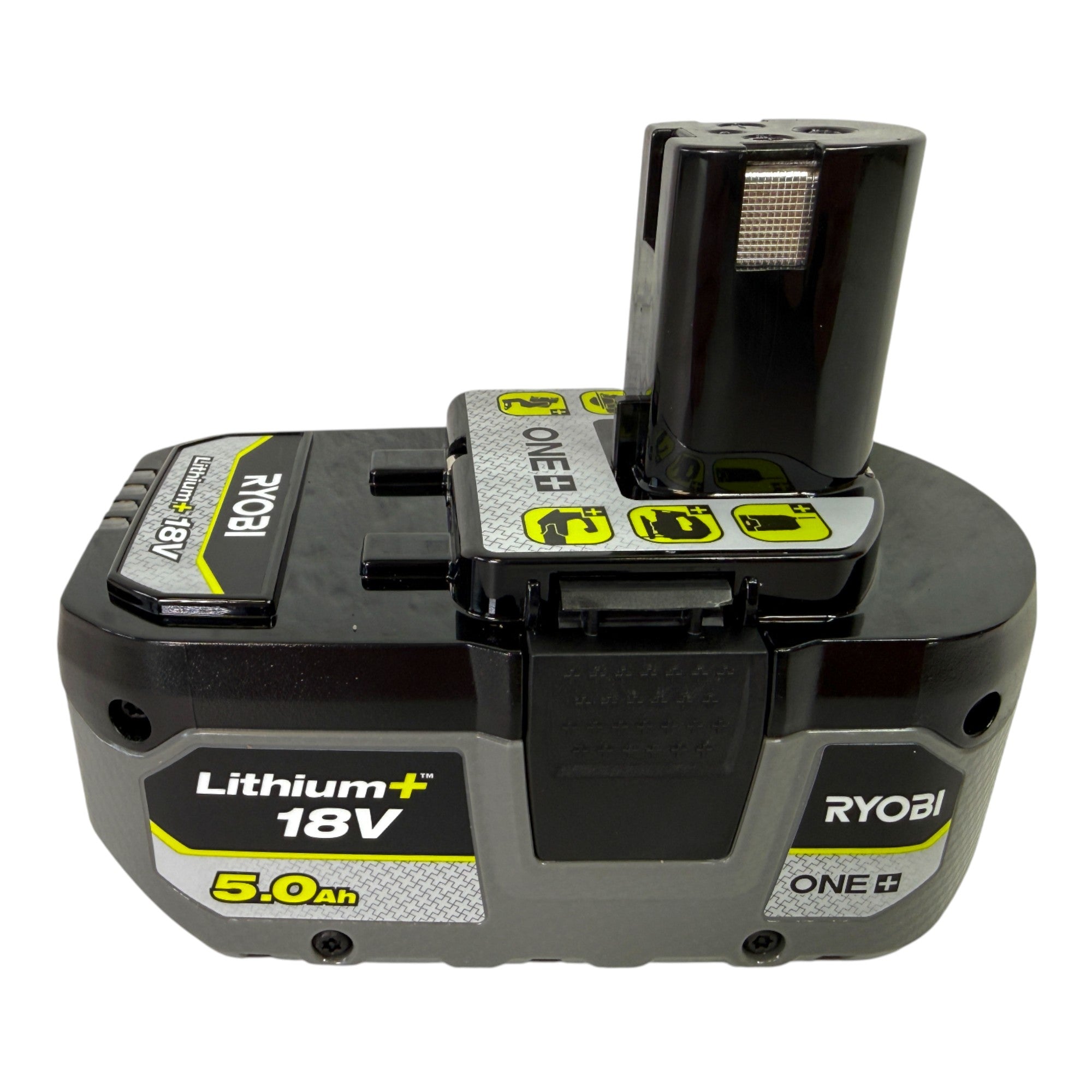 RYOBI RB1850X Akku 18 V 5 0 Ah 5000 mAh Li Ion ONE 5133005287 mit Ladestandanzeige 4 - toolbrothers