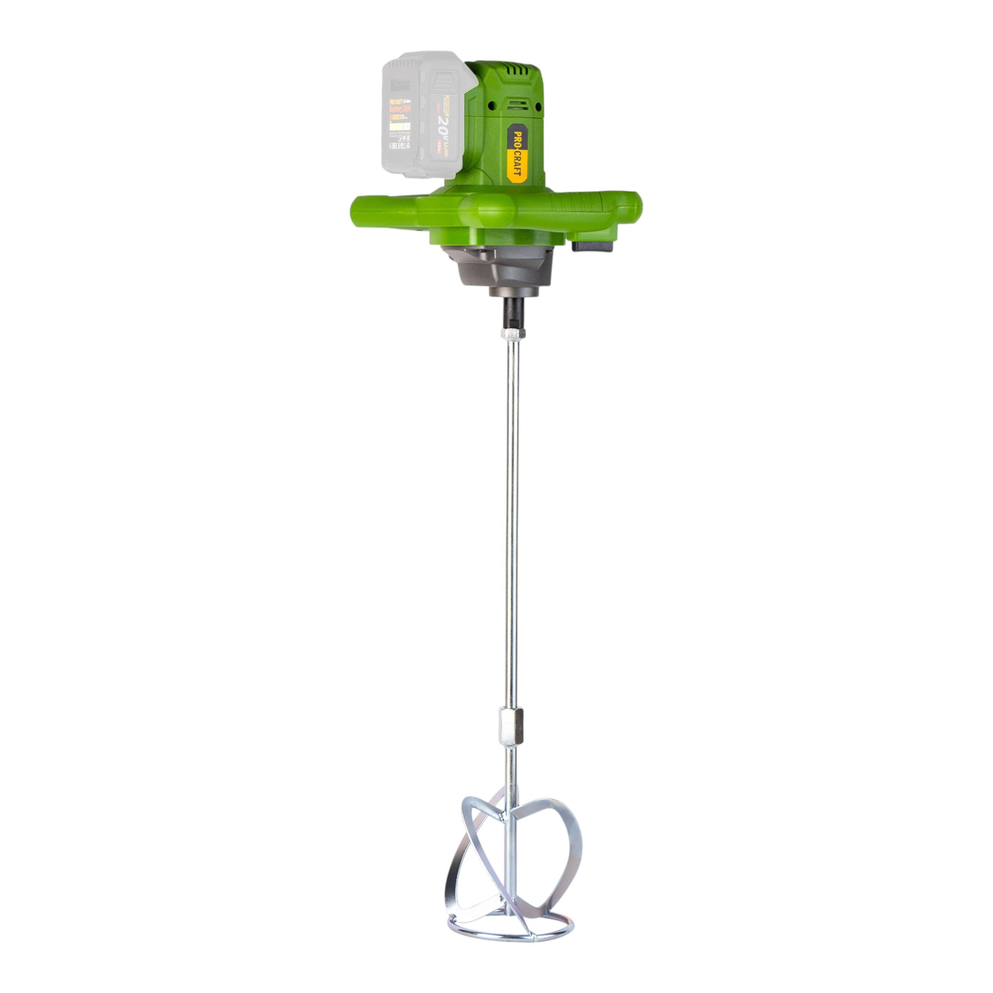 Procraft PMM20 Akku Ruehrwerk 20 V Brushless 1x Akku 4 0 Ah Ladegeraet 4 - toolbrothers
