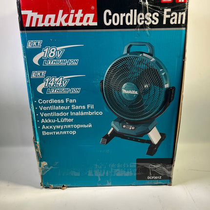 B Ware Neu Makita DCF 301 Z Akku Ventilator Luefter 18 V 33 cm Solo ohne Akku ohne Ladegeraet OVP Beschaedigt 0 - toolbrothers