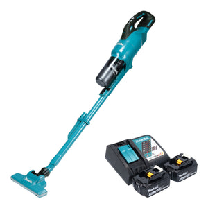 Makita DCL 286 FRM2 Akku Staubsauger 18 V 0,25 l Brushless + 2x Akku 4,0 Ah + Ladegerät