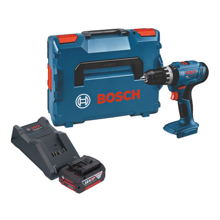 Bosch GSB 18V 25 Professional Akku Schlagbohrschrauber 18 V 56 Nm 1x Akku 4 0 Ah Ladegeraet L Boxx 0 - toolbrothers