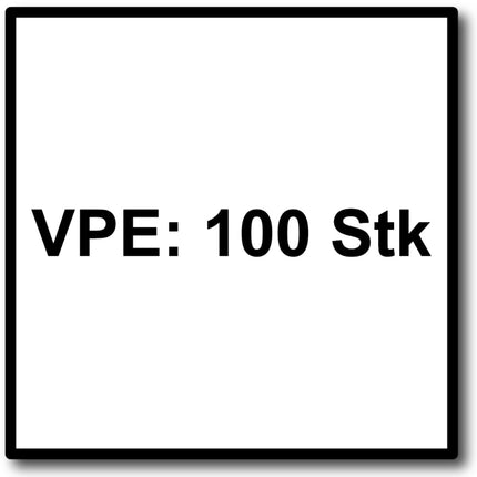 HECO MULTI-MONTI-plus SS Betonschraube 7,5 x 60 mm 100 Stk. SW 10 Sechskantkopf verzinkt A2K ( 2x 48393 ) - Toolbrothers