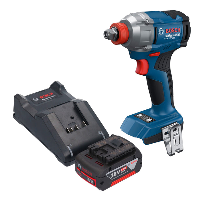 Bosch GDX 18V 285 Professional Akku Drehschlagschrauber 18 V 285 Nm 1 4 Brushless 1x Akku 5 0 Ah Ladegeraet 0 - toolbrothers