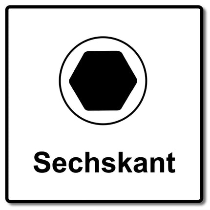 HECO MULTI-MONTI-plus SS Betonschraube 10 x 70 mm 75 Stk. SW 13 Sechskantkopf verzinkt A2K ( 3x 48401 ) - Toolbrothers