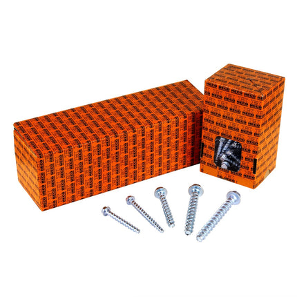 HECO MULTI-MONTI-plus SS Betonschraube 10 x 80 mm 50 Stk. SW 13 Sechskantkopf verzinkt A2K ( 2x 48403 ) - Toolbrothers
