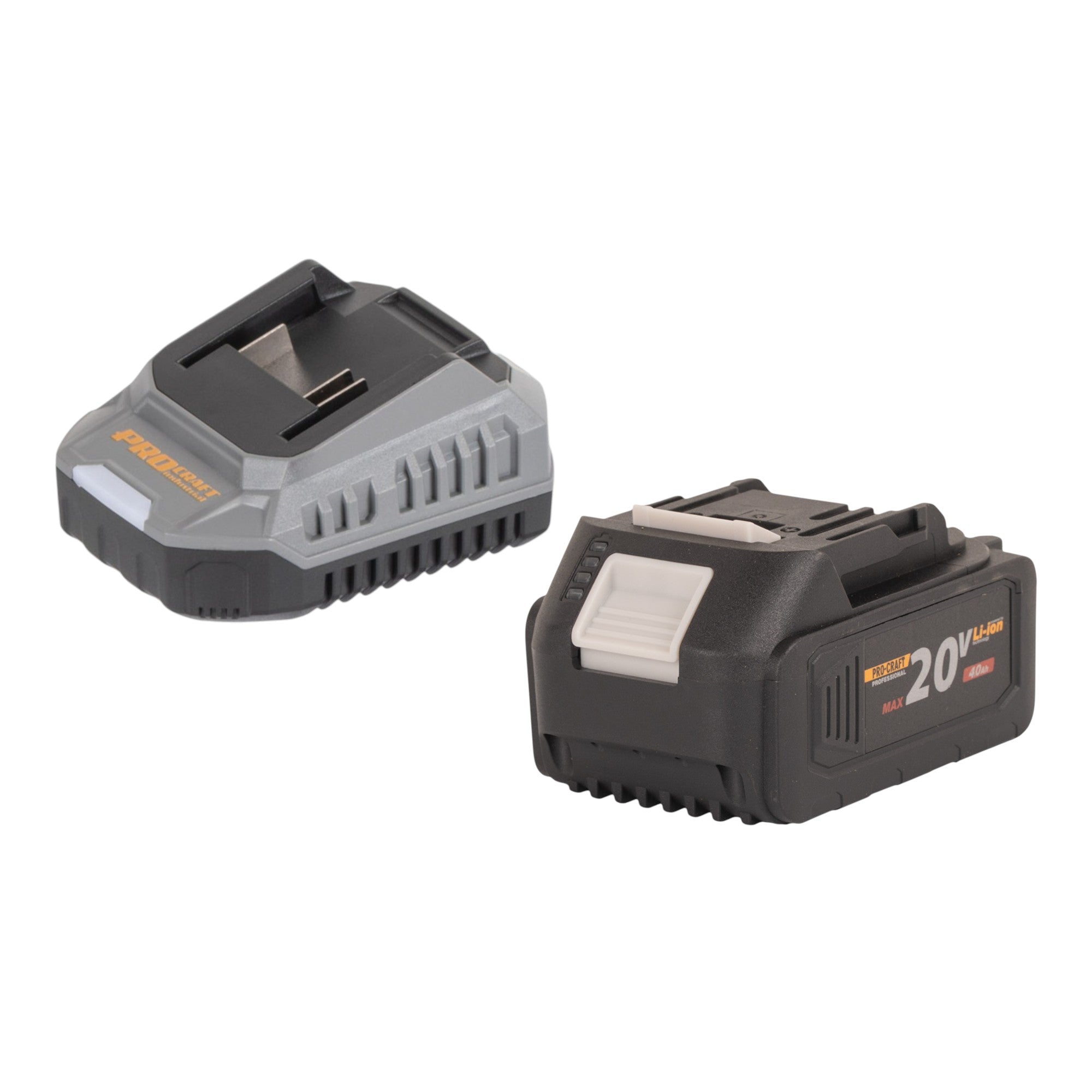 Procraft PKA33 BB Akku Kettensaege 20 V 304 mm Brushless 1x Akku 4 0 Ah Ladegeraet 2 - toolbrothers