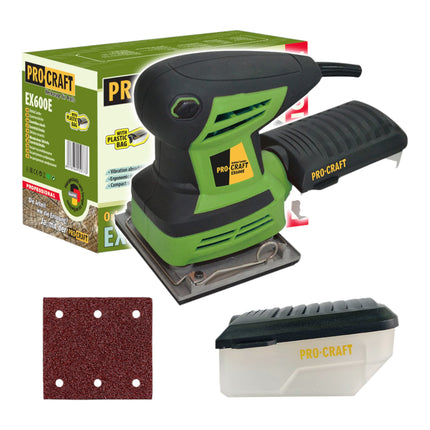 Procraft EX600E Schwingschleifer 260 Watt 100 x 110 mm 0 - toolbrothers