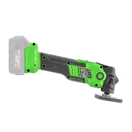 Procraft PMT22bb Akku Multifunktionswerkzeug 20 V Brushless 1x Akku 4 0 Ah Ladegeraet 4 - toolbrothers