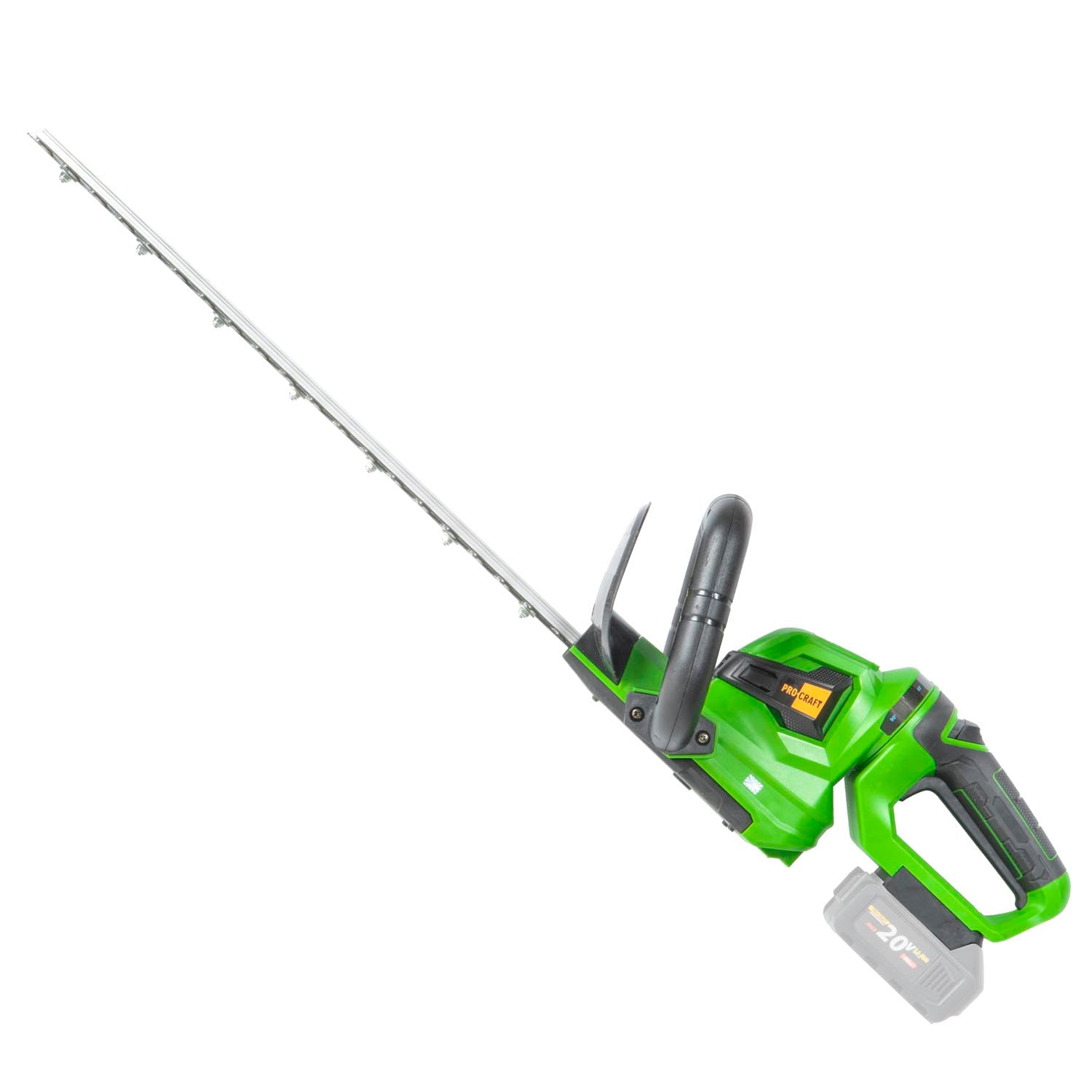 Procraft PZA22 Akku Heckenschere 20 V 510 mm 1x Akku 4 0 Ah ohne Ladegeraet 1 - toolbrothers