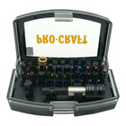 Procraft BS 32 Bit Set 32 tlg S2 Stahl Phillips Pozidriv Torx Hex Schlitz 0 - toolbrothers