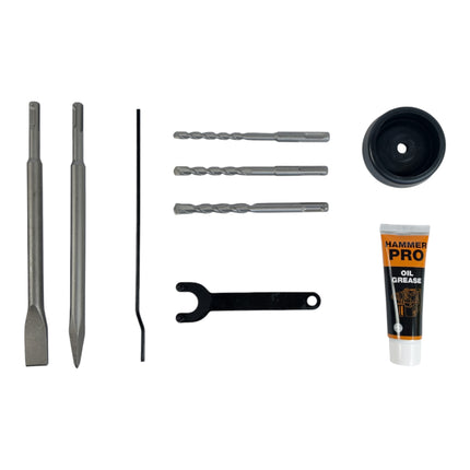 Procraft BH1300 Kombihammer 1050 Watt 4 5 J SDS plus Koffer 4 - toolbrothers