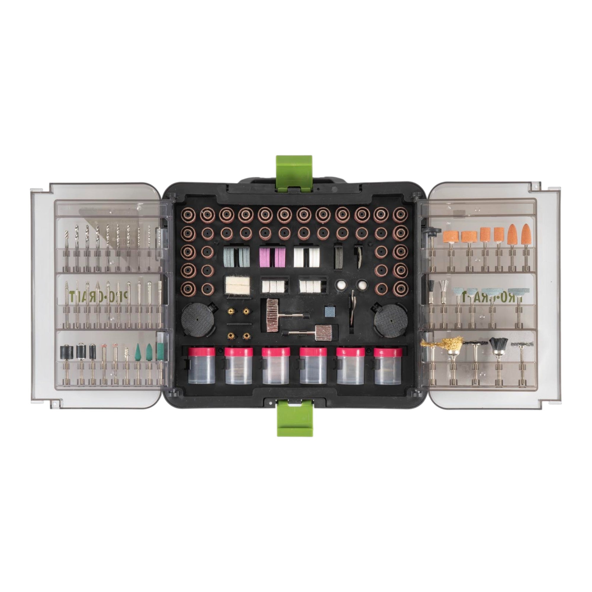 Procraft GK 418 Zubehoer Set 418 teilig Universal fuer Geradschleifer 3 - toolbrothers