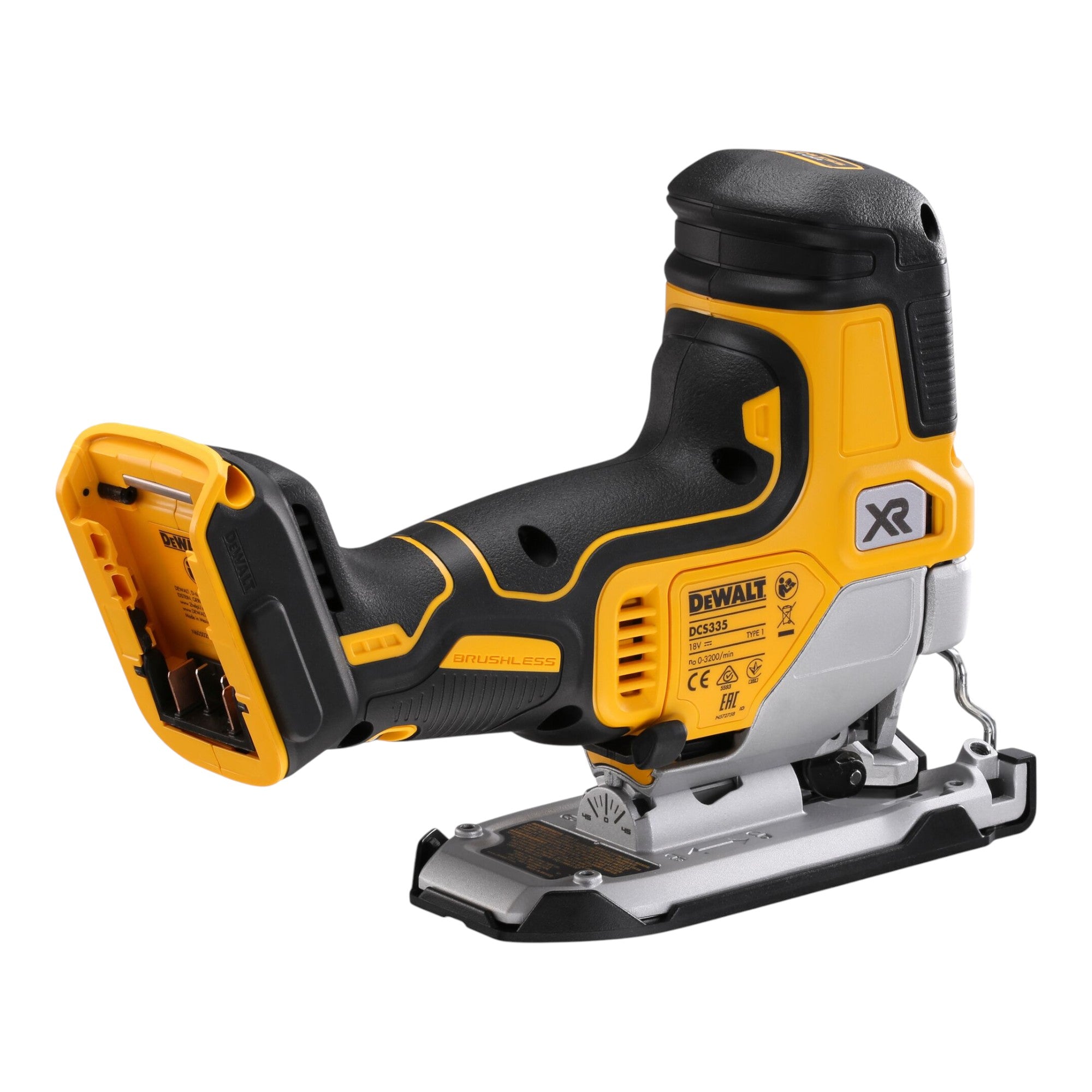 DeWalt DCS 335 N Akku Stichsaege 18 V 135 mm Brushless 1x Akku 4 0 Ah ohne Ladegeraet 3 - toolbrothers