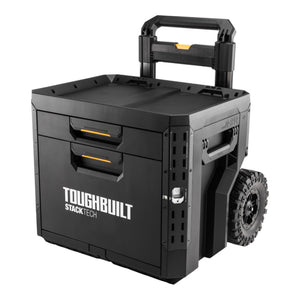 Toughbuilt STACKTECH rollbare Werkzeug Box abschliessbar mit 2 Schubladen ( TB-B1-D-R92 )