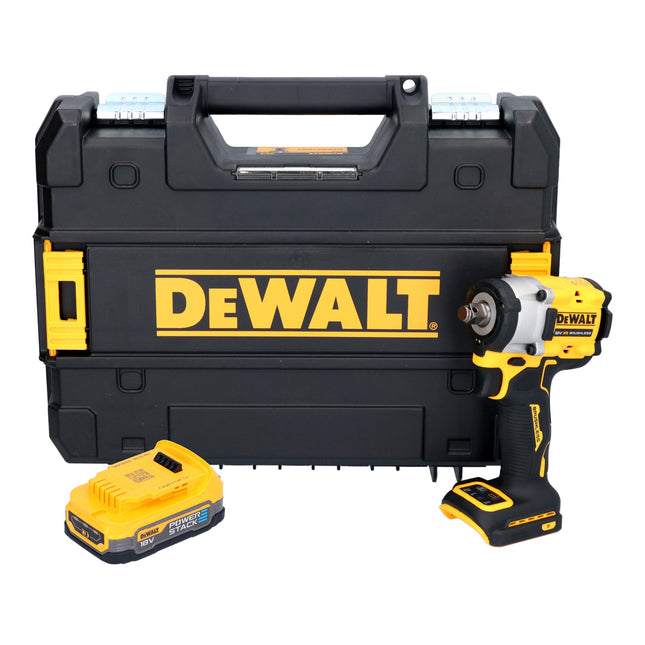 DeWalt DCF 921 NT Akku Schlagschrauber 18 V 400 Nm 1 2 Brushless 1x Powerstack Akku 1 7 Ah TSTAK ohne Ladegeraet 0 - toolbrothers