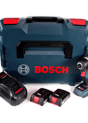 Bosch GDR 18 V-200 C Akku Drehschlagschrauber 18 V 1/4" in L-Boxx + 2 x 2,0 Ah Akku + Ladegerät - Toolbrothers