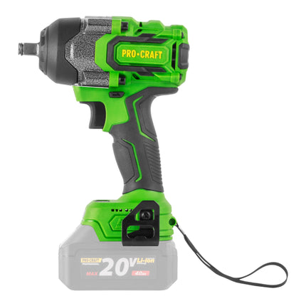 Procraft PWA36bb Akku Schlagschrauber 20 V 850 Nm 1 2 Brushless 2x Akku 2 0 Ah Ladegeraet 2 - toolbrothers