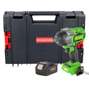 Procraft PWA36bb Akku Schlagschrauber 20 V 850 Nm 1/2" Brushless + 1x Akku 4,0 Ah + RHINO Toolcase - ohne Ladegerät