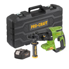 Procraft PHA40bb c Akku Bohrhammer 20 V 2 6 J SDS plus Brushless 1x Akku 4 0 Ah Koffer ohne Ladegeraet 0 - toolbrothers