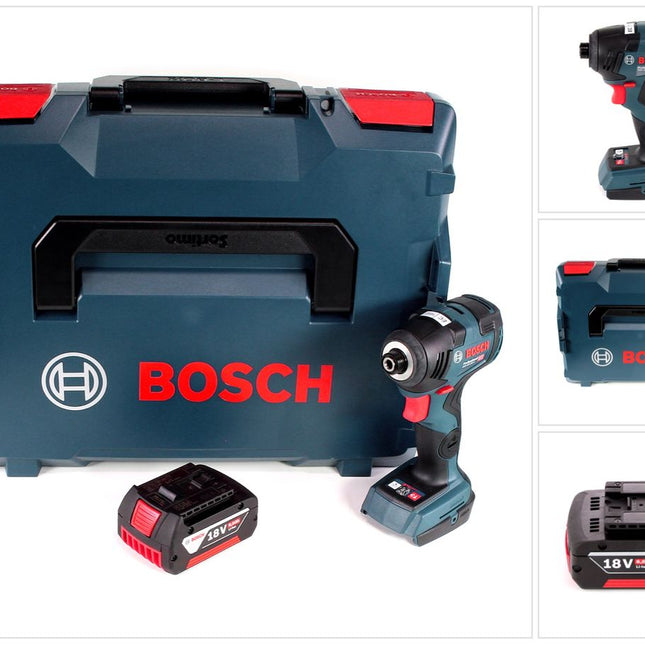 Bosch GDR 18 V-200 C Akku Drehschlagschrauber 18 V 1/4" in L-Boxx + 1 x 6,0 Ah Akku - ohne Ladegerät - Toolbrothers