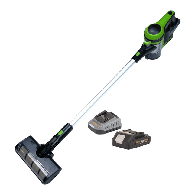 Procraft VP30 Akku Stielstaubsauger 20 V 0 8 l Brushless 1x Akku 2 0 Ah Ladegeraet 0 - toolbrothers