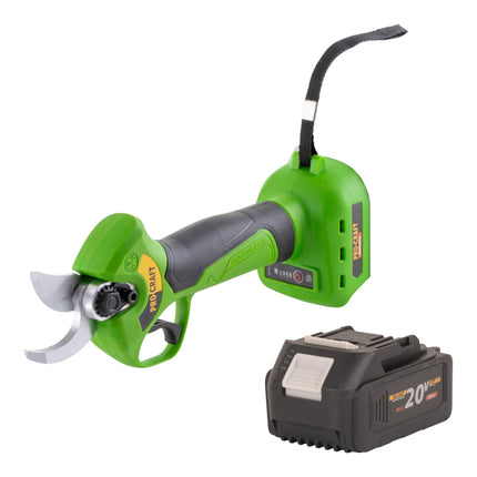 Procraft ES28Li bb Akku Astschere Gartenschere 20 V 25 mm 1x Akku 4 0 Ah ohne Ladegeraet 0 - toolbrothers