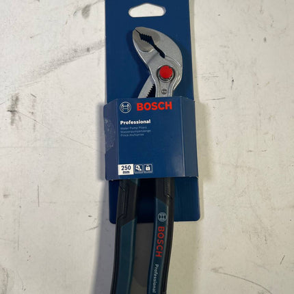 Bosch Sanitaer Wasserpumpenzange 250 mm Professional 1600A02W3N aus Chrom Vanadium Stahl Leicht Gebraucht 0 - toolbrothers