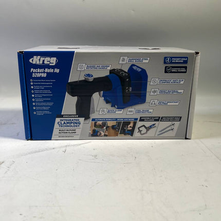 KREG Pocket Hole Jig 520 PRO Taschenloch Bohrschablone KPHJ520PRO Stufenbohrer Bit Schrauben Zwinge Gebraucht 0 - toolbrothers