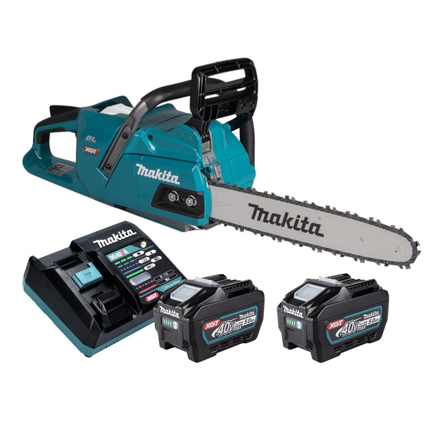 Makita UC 011 GT201 Akku Kettensaege 40 V max 35 cm Brushless 2x Akku 5 0 Ah Ladegeraet 0 - toolbrothers