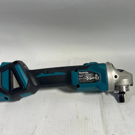 Makita DGA 511 Z Akku Winkelschleifer 18 V 125 mm Brushless Solo ohne Akku ohne Ladegeraet Leicht Gebraucht 1 - toolbrothers