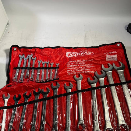 KS TOOLS Ringmaulschluessel Satz abgewinkelt 21 tlg 6 32mm 517 0043 Leicht Gebraucht 0 - toolbrothers