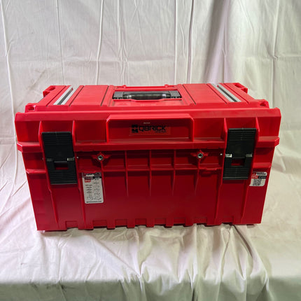 Qbrick System ONE 350 2 0 Technik RED ULTRA HD Custom Werkzeugkoffer modularer Organizer 585 x 385 x 320 mm 38 l stapelbar IP66 Leicht Gebraucht 0 - toolbrothers
