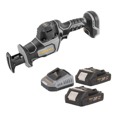 Procraft Industrial RS20Abb Recipro Saebelsaege 20 V Brushless 2x Akku 2 0 Ah Ladegeraet 0 - toolbrothers