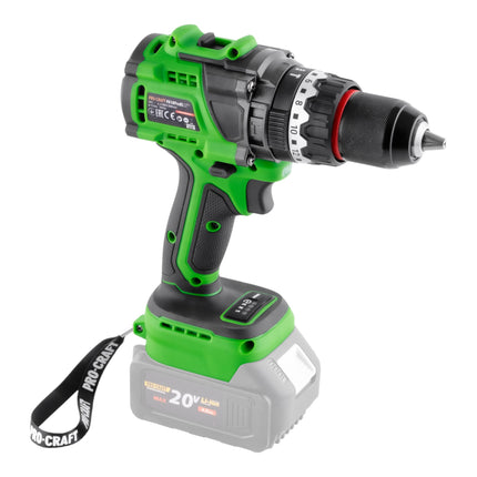 Procraft PA18ProBL BB Akku Schlagbohrschrauber 20 V 180 Nm Brushless 1x Akku 2 0 Ah ohne Ladegeraet 3 - toolbrothers