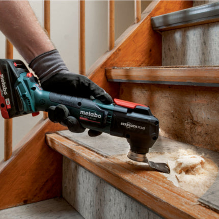 Metabo MT 18 LTX BL QSL Akku Multitool 18 V Brushless Starlock Plus 2x LiHDX Akku 4 0 Ah Ladegeraet 3 - toolbrothers