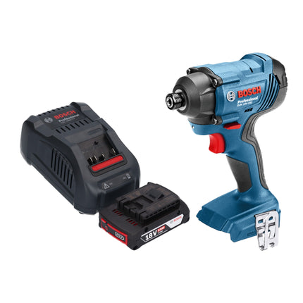 Bosch GDR 18V-160 Professional cordless impact wrench 18 V 160 Nm 1/4" + 1x rechargeable battery 2.0 Ah + charger