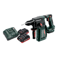 Metabo KH 18 LTX BL 24 Akku Bohrhammer 18 V 2 2 J SDS Plus Brushless 2x LiHD Akku 4 0 Ah Ladegeraet 0 - toolbrothers