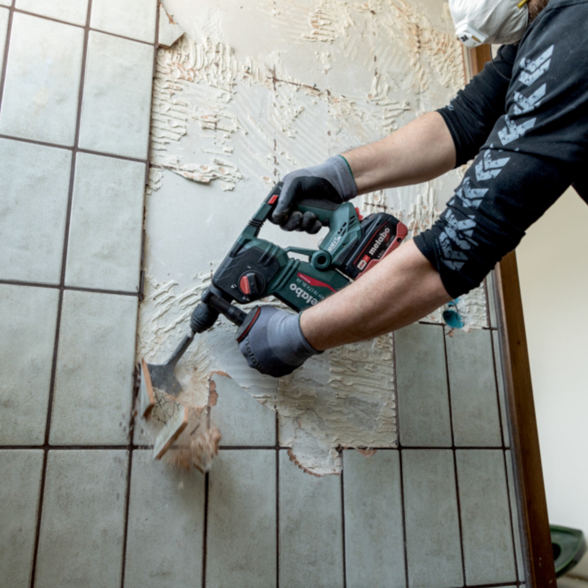 Metabo KH 18 LTX BL 24 Akku Bohrhammer 18 V 2 2 J SDS Plus Brushless 1x LiHDX Akku 4 0 Ah Ladegeraet 4 - toolbrothers