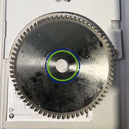 Festool HW 225x2 6x30 TF68 Kreissaegeblatt Aluminium Plastics 488291 225 x 2 6 x 30 mm 68 Zaehne fuer Aluminium NE Metalle Kunststoffe PVC Gebraucht 2 - toolbrothers