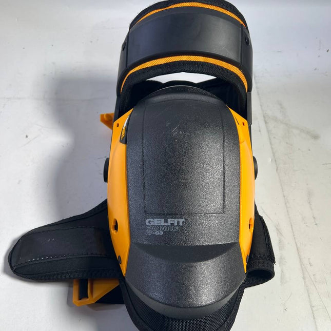 Toughbuilt TB KP G3 GelFit Fanatic Oberschenkelstuetzende Knieschoner 2 Stk fuer Harte Raue Unebene Oberflaechen Unvollstaendig 0 - toolbrothers