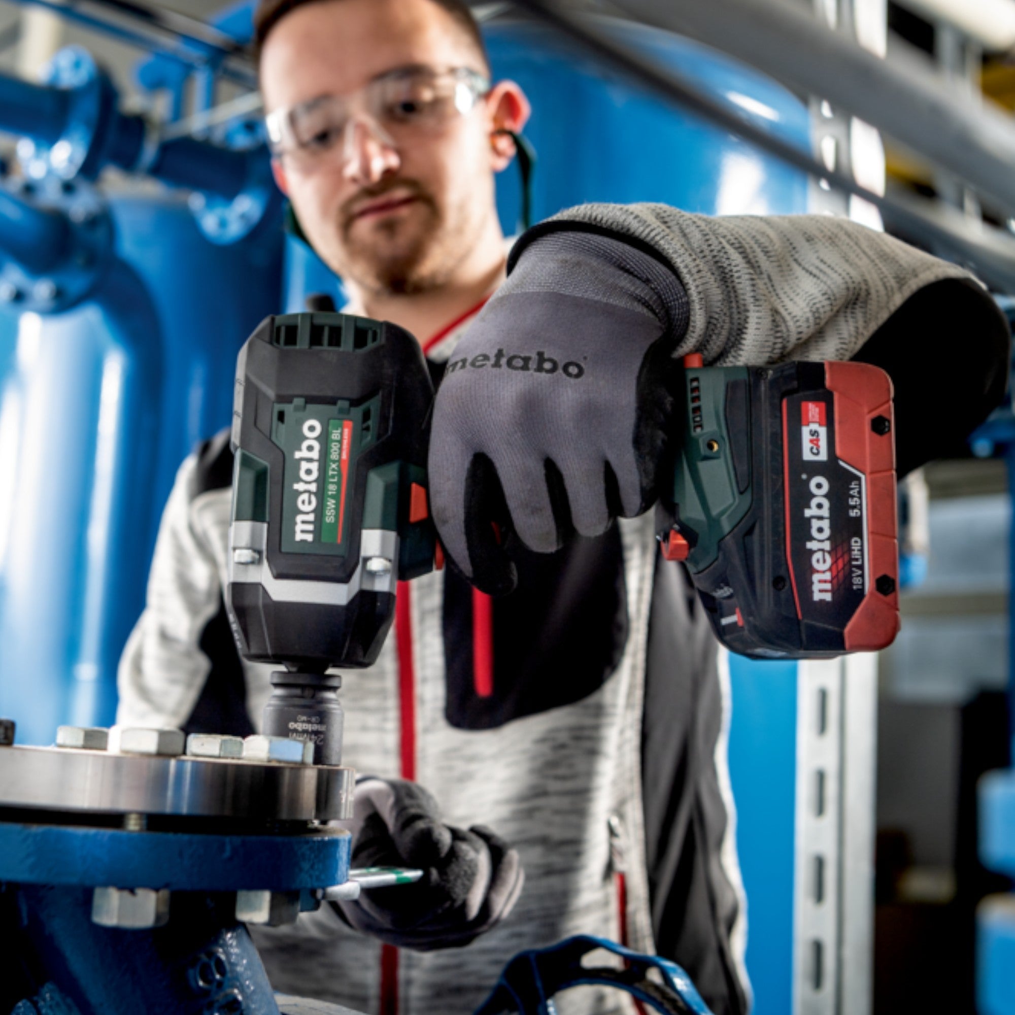 Metabo SSW 18 LTX 800 BL Akku Schlagschrauber 18 V 800 Nm 1 2 Brushless 1x LiHD Akku 5 5 Ah ohne Ladegeraet 3 - toolbrothers