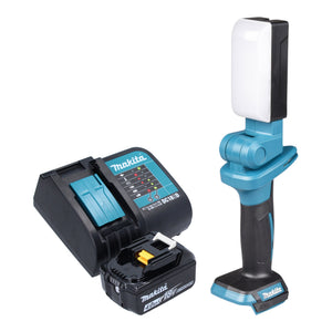 Makita DML 816 SM1X Akku Arbeitsleuchte 18 V 500 lm LED + 1x Akku 4,0 Ah + Ladegerät