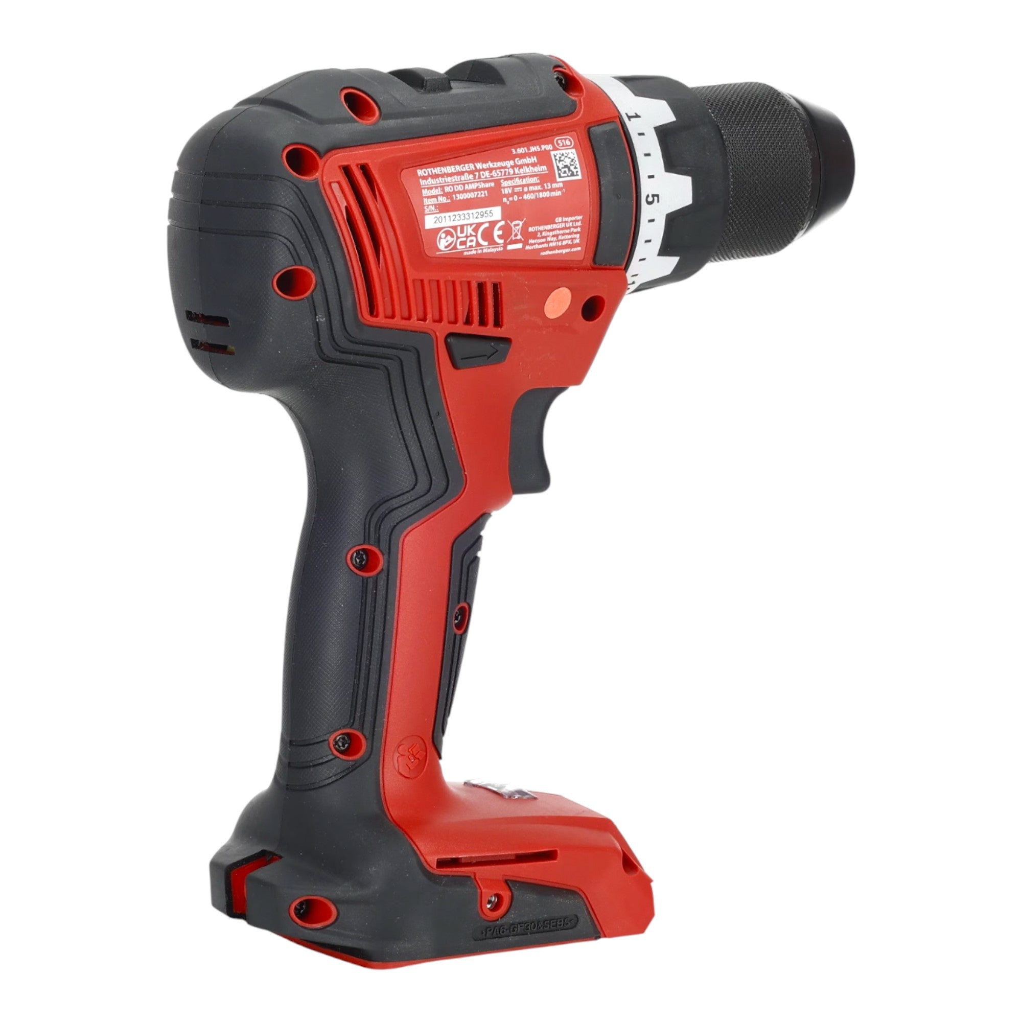 Rothenberger RO DD55 Akku Bohrschrauber 18 V 55 Nm Brushless AMPShare 1x Akku 2 0 Ah Ladegeraet 3 - toolbrothers
