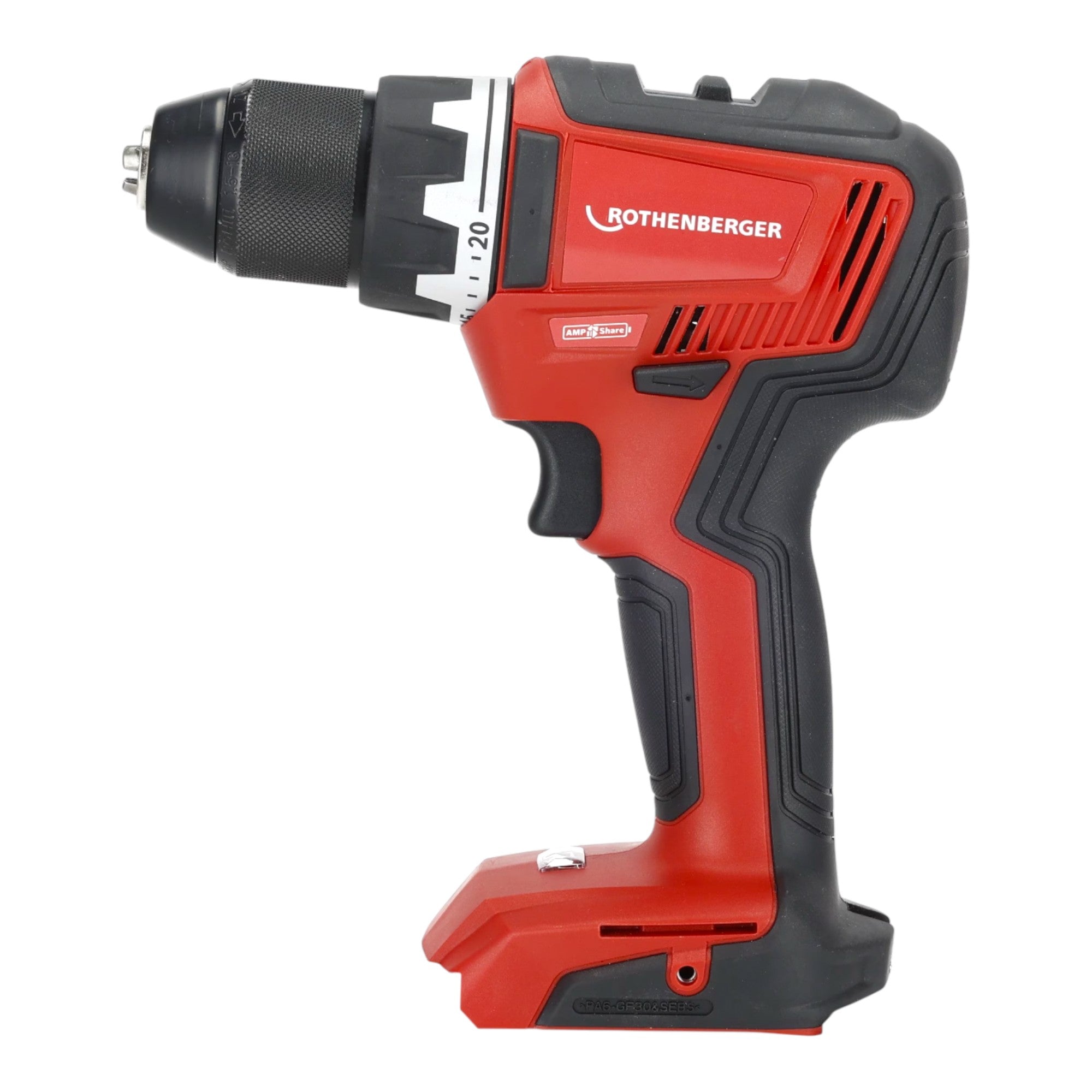 Rothenberger RO DD55 Akku Bohrschrauber 18 V 55 Nm Brushless AMPShare 1x Akku 4 0 Ah ohne Ladegeraet 1 - toolbrothers