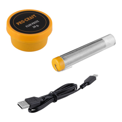 Procraft CS50 Akku Loetkolben 3 7 V 1 8 Ah 11 W 450 C Ladekabel Zubehoer 3 - toolbrothers