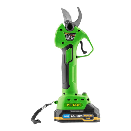 Procraft ES25Li Akku Astschere Gartenschere 20 V 25 mm 1x Akku 2 0 Ah Ladegeraet 4 - toolbrothers