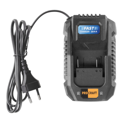 Procraft 20 4A Schnell Ladegeraet 20 V 4 A fuer Li Ion Akkus 1 - toolbrothers